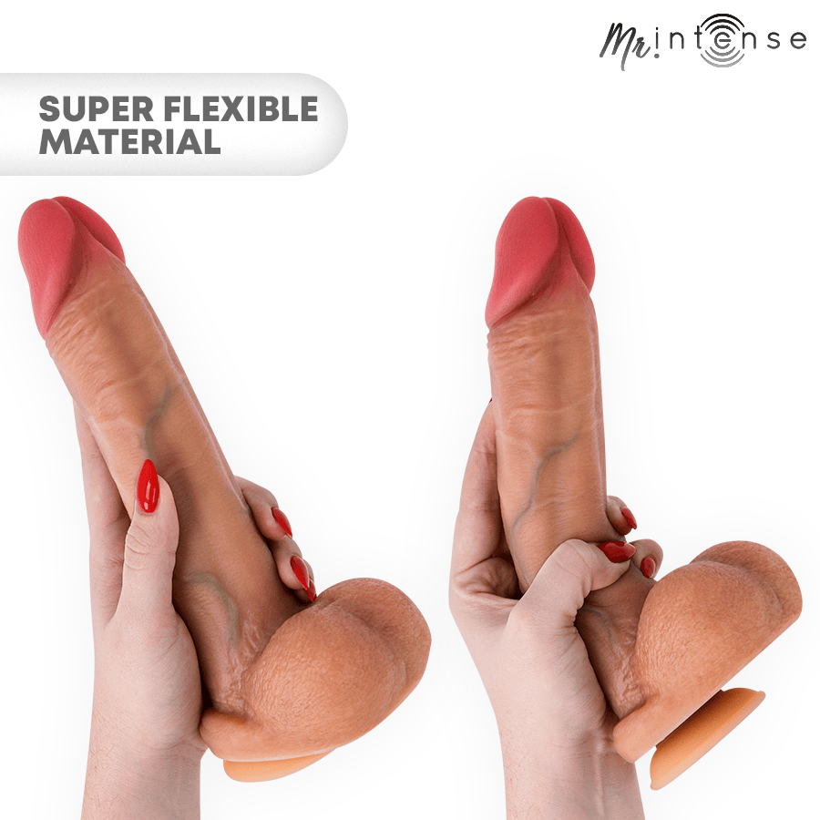 Realistischer Dildo Gary XL aus Silikon mit Hoden 25,5 cm Ø 5,1 cm – Ansicht 2