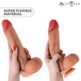 Realistischer Dildo Gary XL aus Silikon mit Hoden 25,5 cm Ø 5,1 cm – Ansicht 2