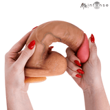 Realistischer Dildo Gary XL aus Silikon mit Hoden 25,5 cm Ø 5,1 cm – Ansicht 6