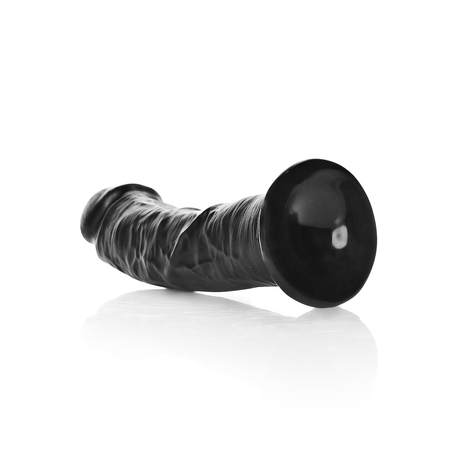 Realistischer Dildo gebogen mit Saugfuß Schwarz 15,5 x Ø 4 cm – Ansicht 5