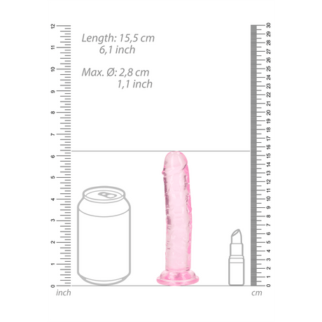 Realistischer Dildo gerade mit Saugfuß 14,5 x Ø 2,8 cm – Ansicht 6