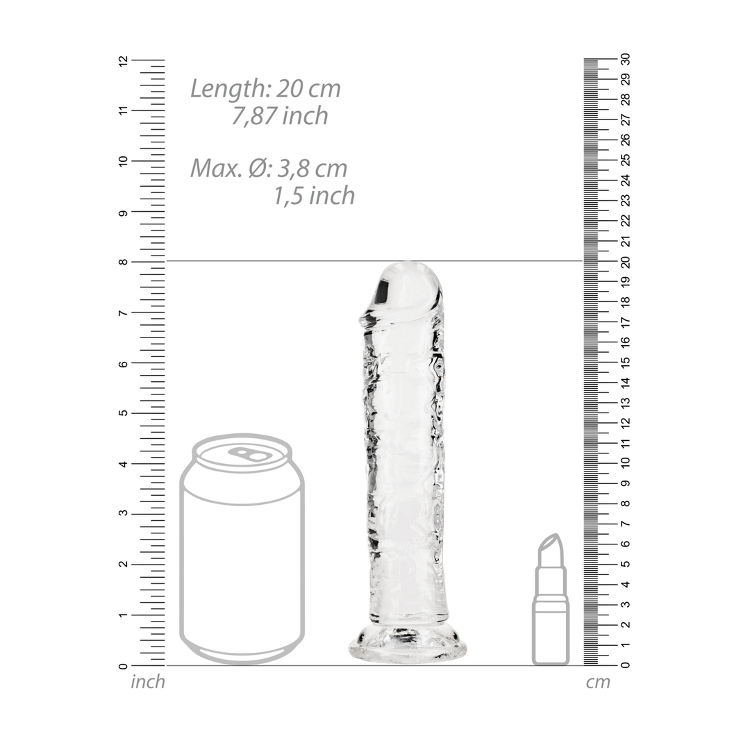 Realistischer Dildo gerade mit Saugfuß 18 x Ø 3,8 cm – Ansicht 20