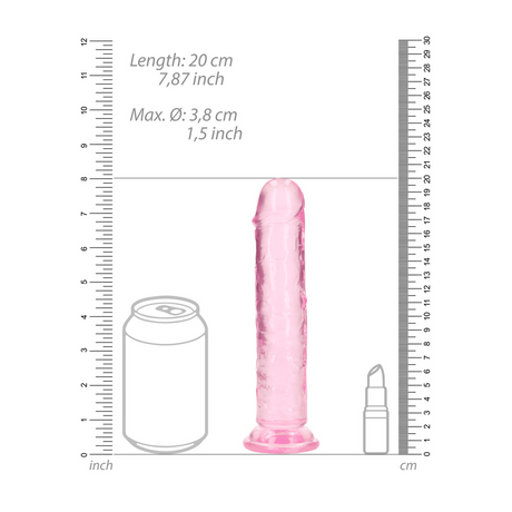 Realistischer Dildo gerade mit Saugfuß 18 x Ø 3,8 cm – Ansicht 6