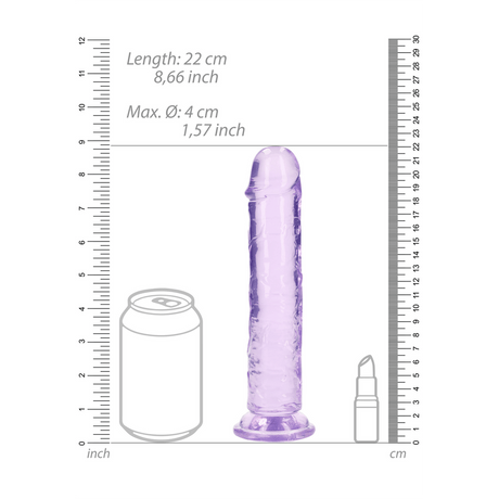 Realistischer Dildo gerade mit Saugfuß 20 x Ø 4 cm – Ansicht 13