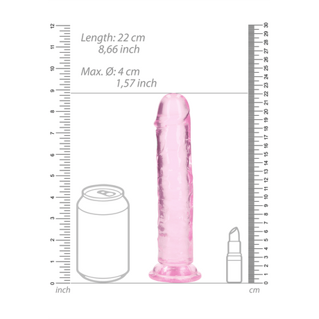 Realistischer Dildo gerade mit Saugfuß 20 x Ø 4 cm – Ansicht 6