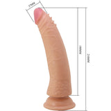 Realistischer Dildo Kable Hautfarbe 21 cm – Ansicht 6
