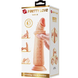 Realistischer Dildo Kable Hautfarbe 21 cm – Ansicht 7