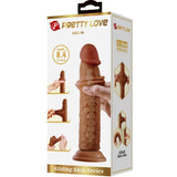 Realistischer Dildo Keon Braun 21 cm – Ansicht 7