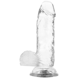 Realistischer Dildo mit Hoden Transparent 15,5 x 3,5 cm – Ansicht 4