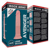 Realistischer Dildo Liquid Silicone Premium Avenger Realistic 19 x 3,98 cm – Ansicht 6