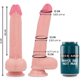 Realistischer Dildo Liquid Silicone Premium Kingcobra Realistic 24 x 4,77 cm – Ansicht 2
