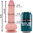 Realistischer Dildo Liquid Silicone Premium Mustang Realistic 18 x 4,14 cm