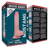 Realistischer Dildo Liquid Silicone Premium Mustang Realistic 18 x 4,14 cm – Ansicht 7