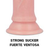 Realistischer Dildo Liquid Silicone Premium Mustang Realistic 18 x 4,14 cm – Ansicht 5
