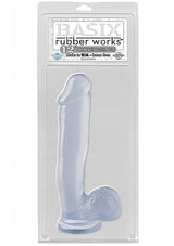 Realistischer Dildo Long John Dong transparent 25 x 5 cm