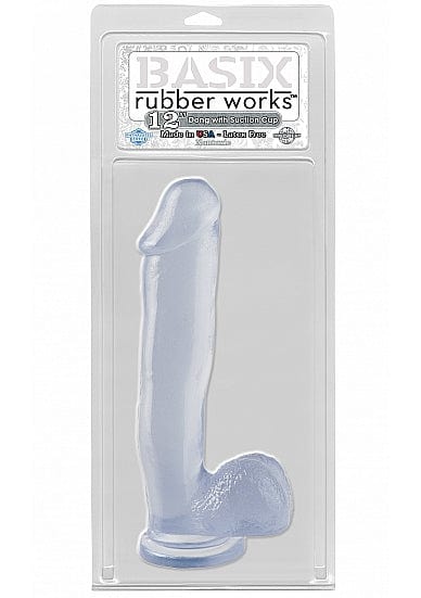 Realistischer Dildo Long John Dong transparent 25 x 5 cm