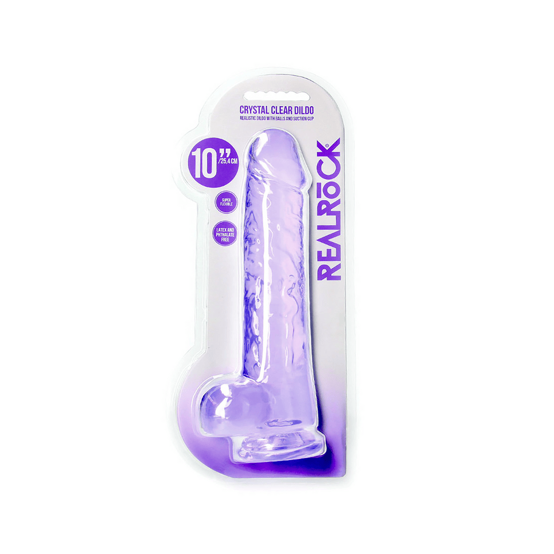 Realistischer Dildo mit Hoden 25,4 x Ø 6 cm – Ansicht 2