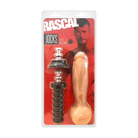 Realistischer Dildo Rascal Jock Adam Natur 20 cm – Ansicht 2