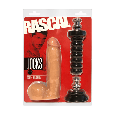Realistischer Dildo Rascal Jock Johnny Natur 20 cm – Ansicht 2