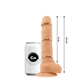 Realistischer Dildo Realistisches Silikon Dichte Artikulierbares Fleisch Hautfarbe 19,5 cm