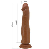 Realistischer Dildo Sharife Braun 25 cm – Ansicht 5