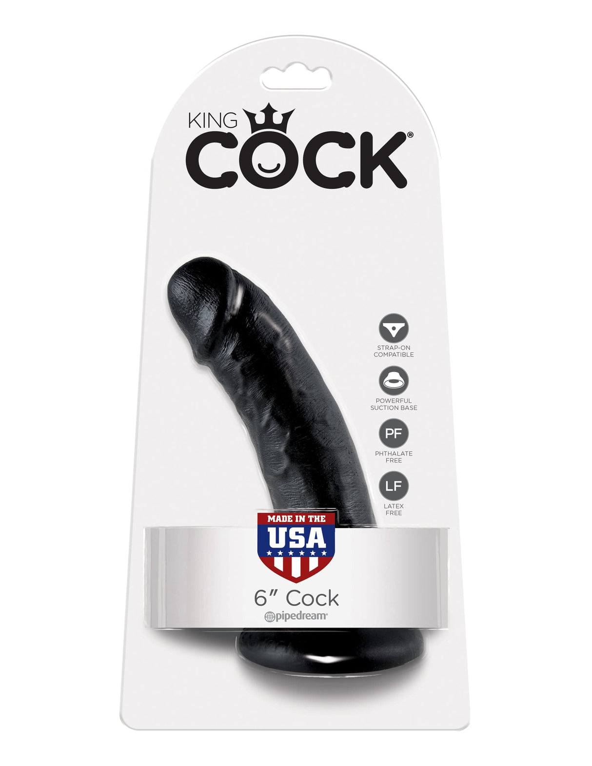 Realistischer Dildo Softi schwarz