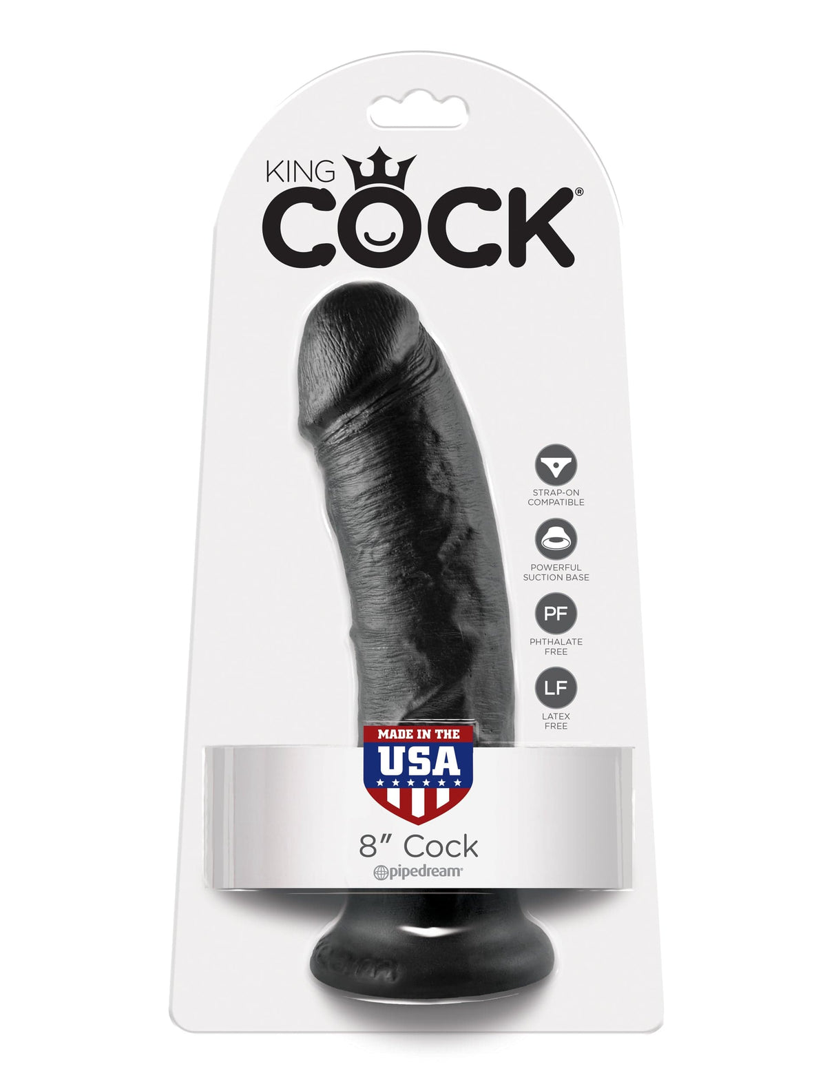 Realistischer Dildo Softi schwarz