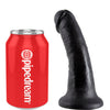 Dildo Realistic King Cock Black 25 x 6 cm