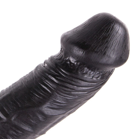 Realistischer Dildo West Schwarz 31 x 5,5 cm