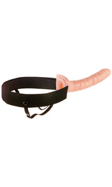 Realistischer Strap-On Hohl 25 x 6 cm