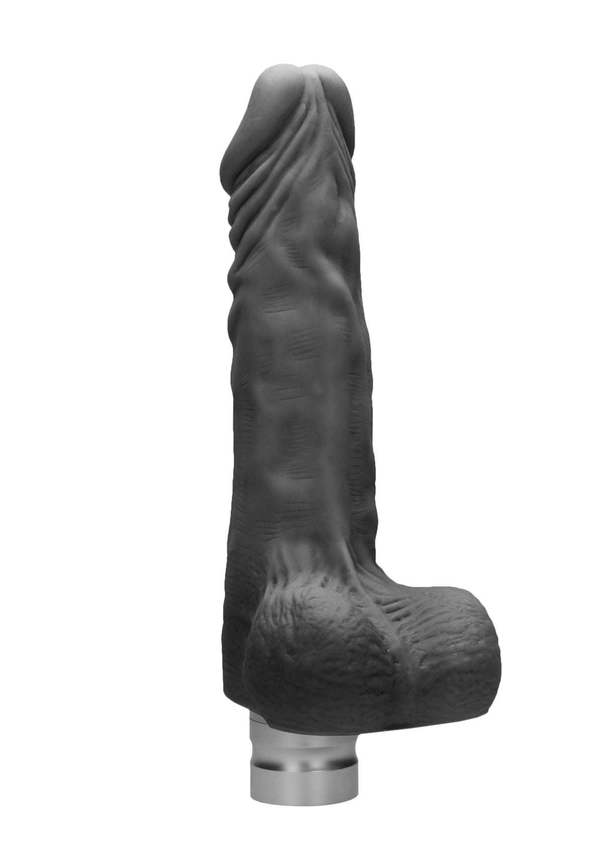 Realistischer Vibrator Aufm Berg 16,5 x 4 cm Schwarz
