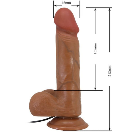 Realistischer Vibrator Bahamut Flesh Fernbedienung 21,8 cm