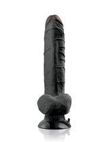 Realistischer Vibrator Deluxe No.7 schwarz, 22 x 5 cm