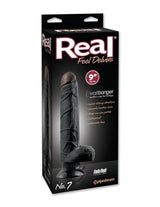 Realistischer Vibrator Deluxe No.7 schwarz, 22 x 5 cm