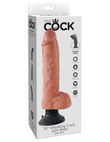 Realistischer Vibrator King mit Hoden