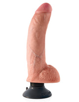 Realistischer Vibrator King mit Hoden L