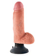 Realistischer Vibrator King mit Hoden S