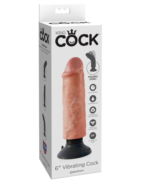 Realistischer Vibrator King Natur