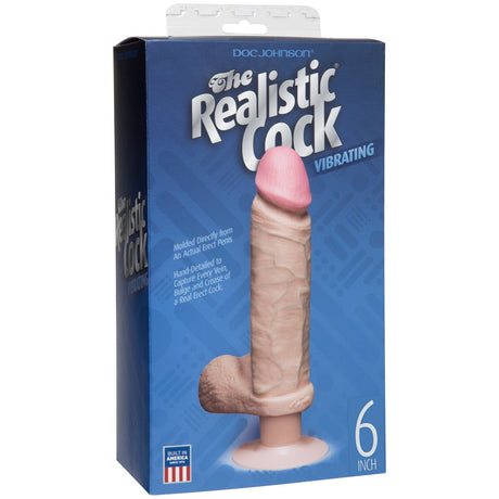 Realistischer Vibrator Matt 21,5 x 4,3 cm