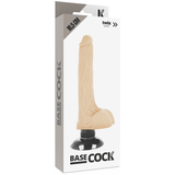 Realistischer Vibrator mit Fernbedienung 2-in-1 Natur 18,5 x 4 cm – Ansicht 5
