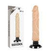 Realistischer Vibrator mit Fernbedienung 2-in-1 Natur 20 x 4 cm