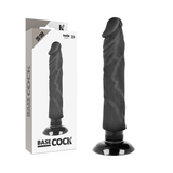 Realistischer Vibrator mit Fernbedienung 2-in-1 Schwarz 20 x 4 cm