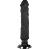 Realistischer Vibrator mit Fernbedienung 2-in-1 Schwarz 20 x 4 cm – Ansicht 4