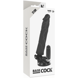 Realistischer Vibrator mit Fernbedienung Schwarz 21 x 4 cm (Nr. 2) – Ansicht 4