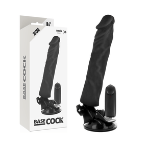 Realistischer Vibrator mit Fernbedienung Schwarz 21 x 4 cm (Nr. 2)