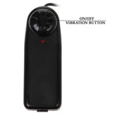 Realistischer Vibrator mit Vibration Natur 20 cm – Ansicht 5