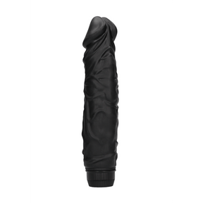 Realistischer Vibrator Multispeed Schwarz 20 x Ø 5 cm
