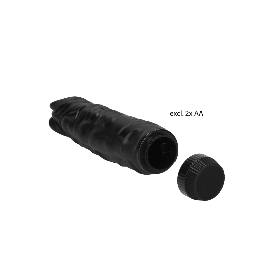 Realistischer Vibrator Multispeed Schwarz 20 x Ø 5 cm – Ansicht 5