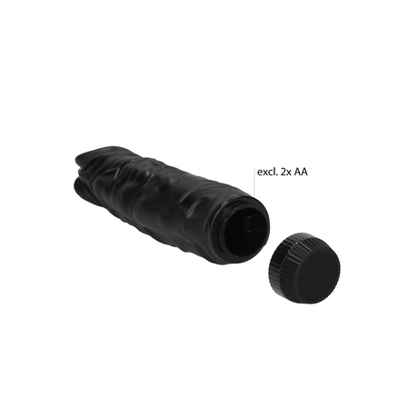 Realistischer Vibrator Multispeed Schwarz 20 x Ø 5 cm – Ansicht 5