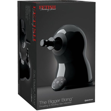 Realistischer Vibrator Sexmaschine Bigger Bang Rotation und Drücken 20 cm